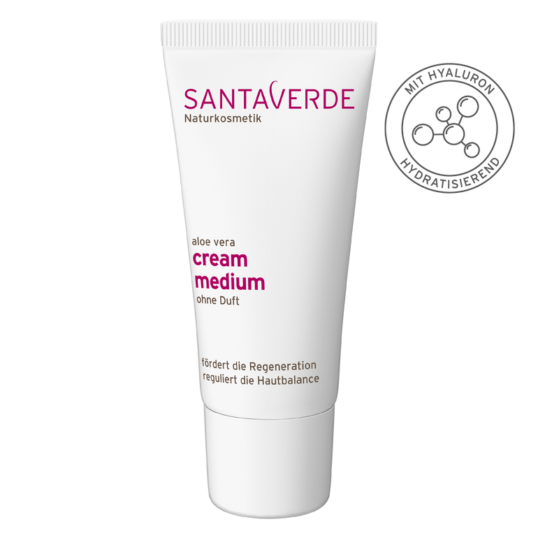 SantaVerde Aloe vera medium creme (parfumvrij)