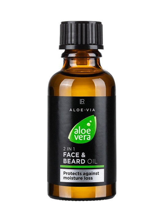 LR Aloe Vera Men 2in1 baard en gezichtsolie